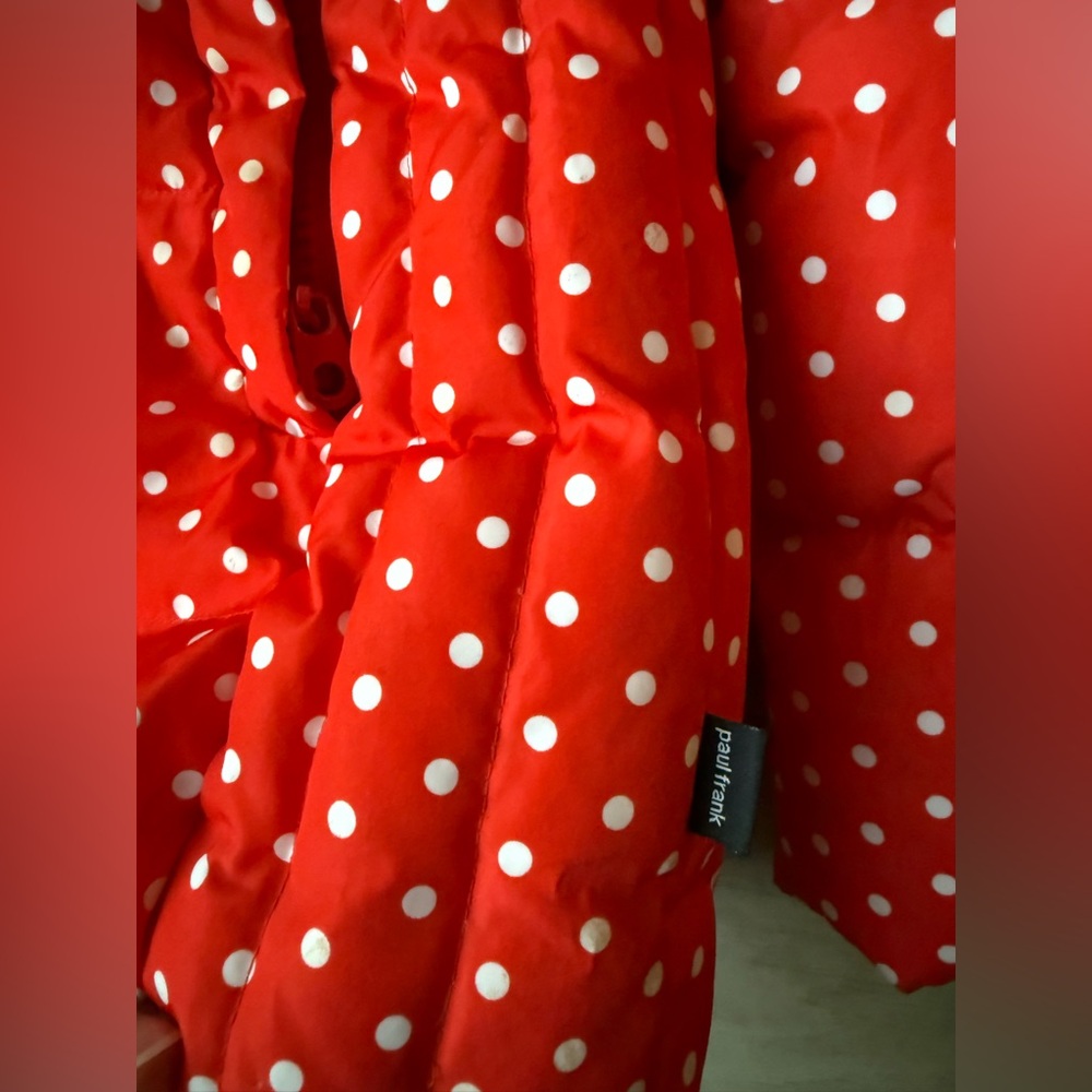Paul Frank Julius Monkey Full-Zip Puffer Jacket | Y2K Style | Size M - Picture 5 of 9